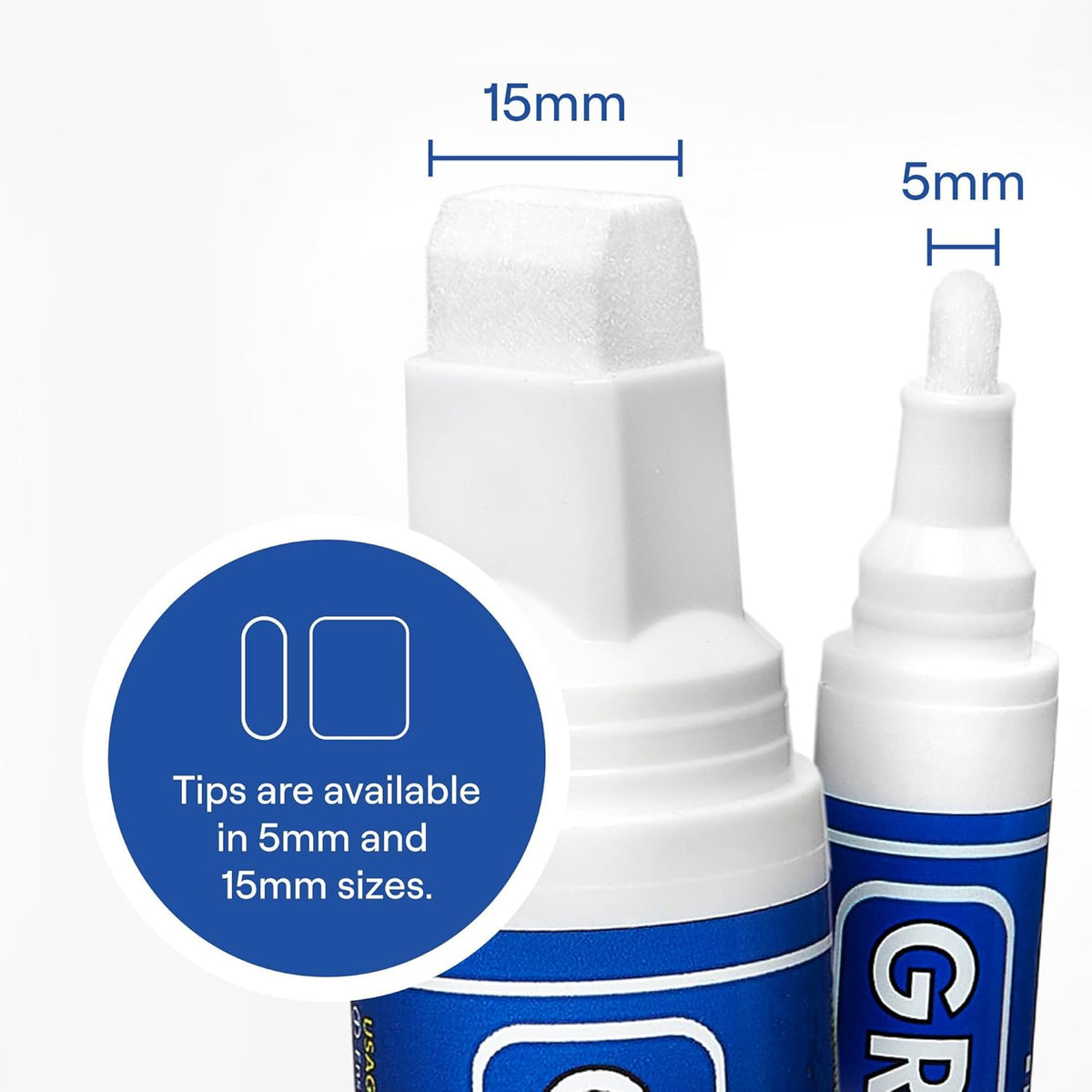 Grout Pen White Tile Paint Marker: Waterproof Grout Paint, Tile Grout Colorant and Sealer Pen