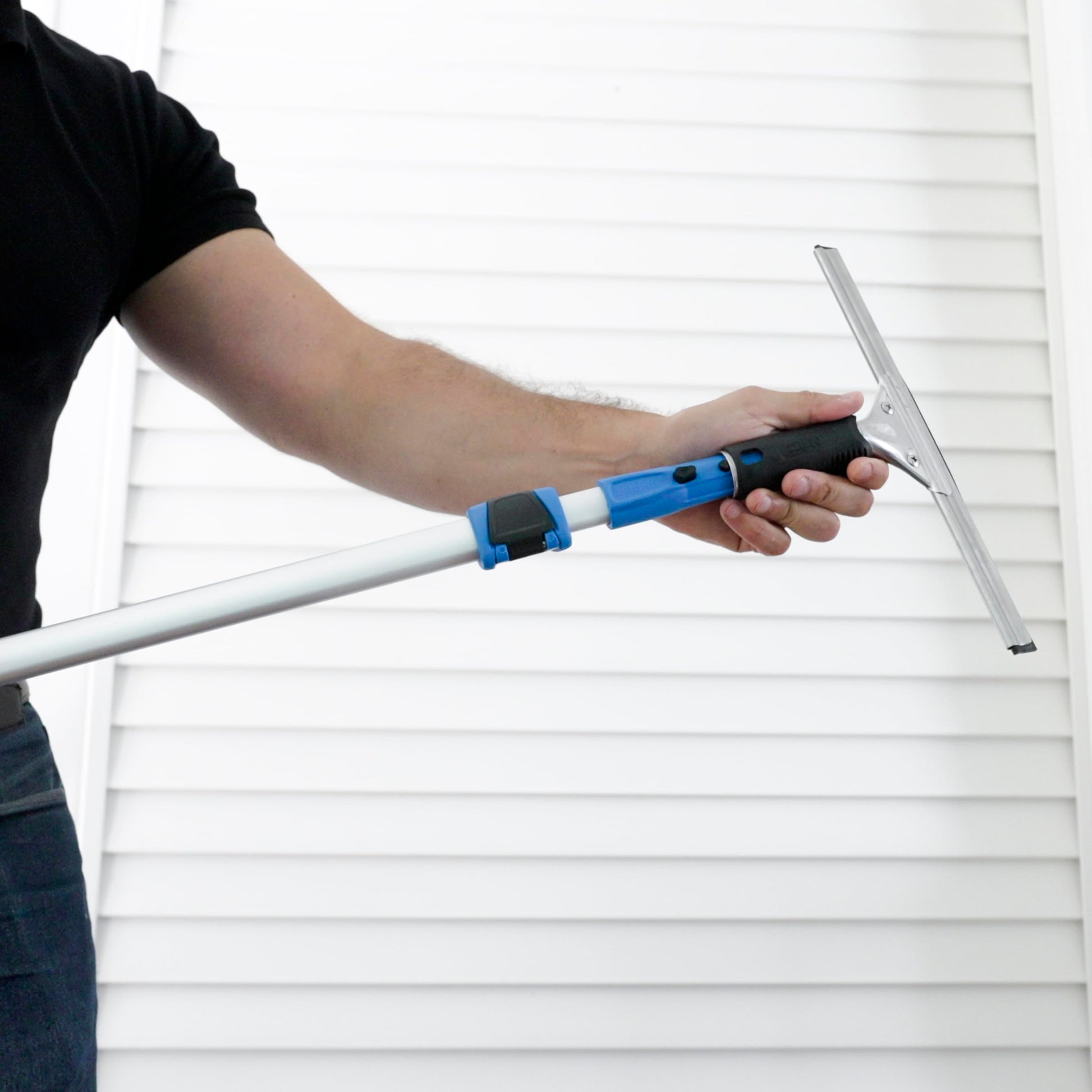 Unger Professional Connect and Clean Total Pro Cleaning Kit, All-in-One Household Window Washing