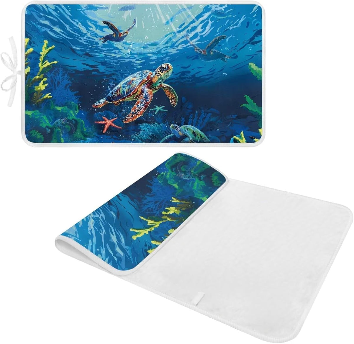 Ironing Mat Portable Iron Pad Magnetic Cover and Padding for Top of Washer, Dryer, Tabletop