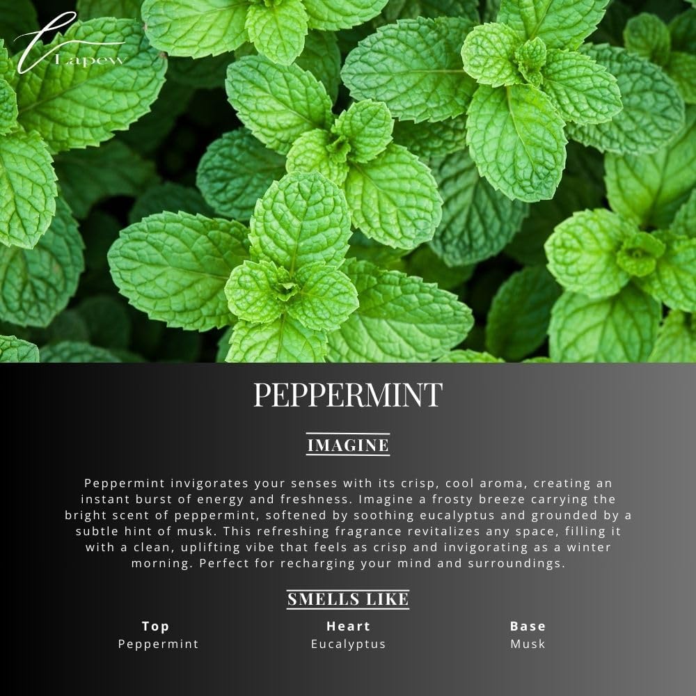 Peppermint Carpet Freshener Powder Refill 36 oz | Powerful Odor Eliminator for Home | Upholstery