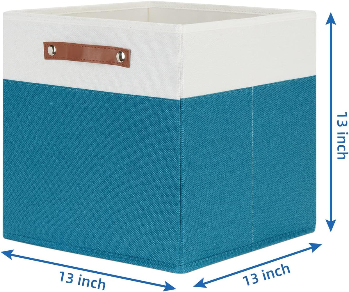 Temary Cube Storage Bins Storage Cube Bins for Home, 4 Pack Fabric Storage Bins for Organization