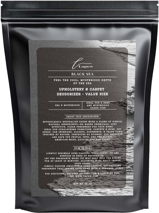 Black Sea Carpet Freshener Powder Refill 36 oz | Powerful Odor Eliminator for Home | Upholstery