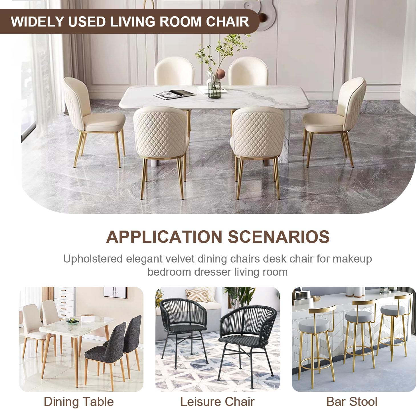 20 Pcs Chair Leg Floor Protectors for Hardwood Floors, Clear Rubber Furniture Sliders with Felt
