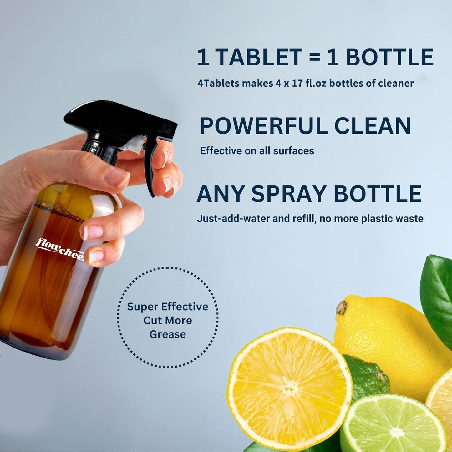 All Purpose Cleaner Concentrate Refills, Multi Surface Clean Refill,No Toxic Cleaning