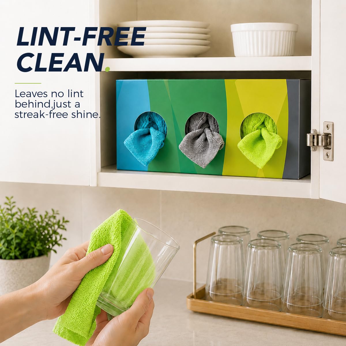 UNIMADE Microfiber Cleaning Cloth, 150 Pack Microfiber Towels for Cars