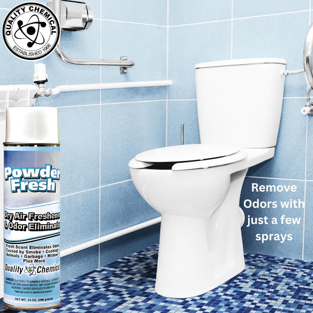 Quality Chemical Powder Fresh - The Most Powerful Dry Air Freshener - Best Room Deodorizer and Air