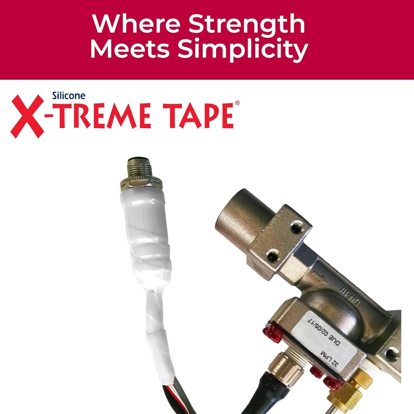 X-Treme Tape MOCAP Heavy Duty Electrical Tape, Self-Fusing Silicone Rubber, Waterproof & Insulating