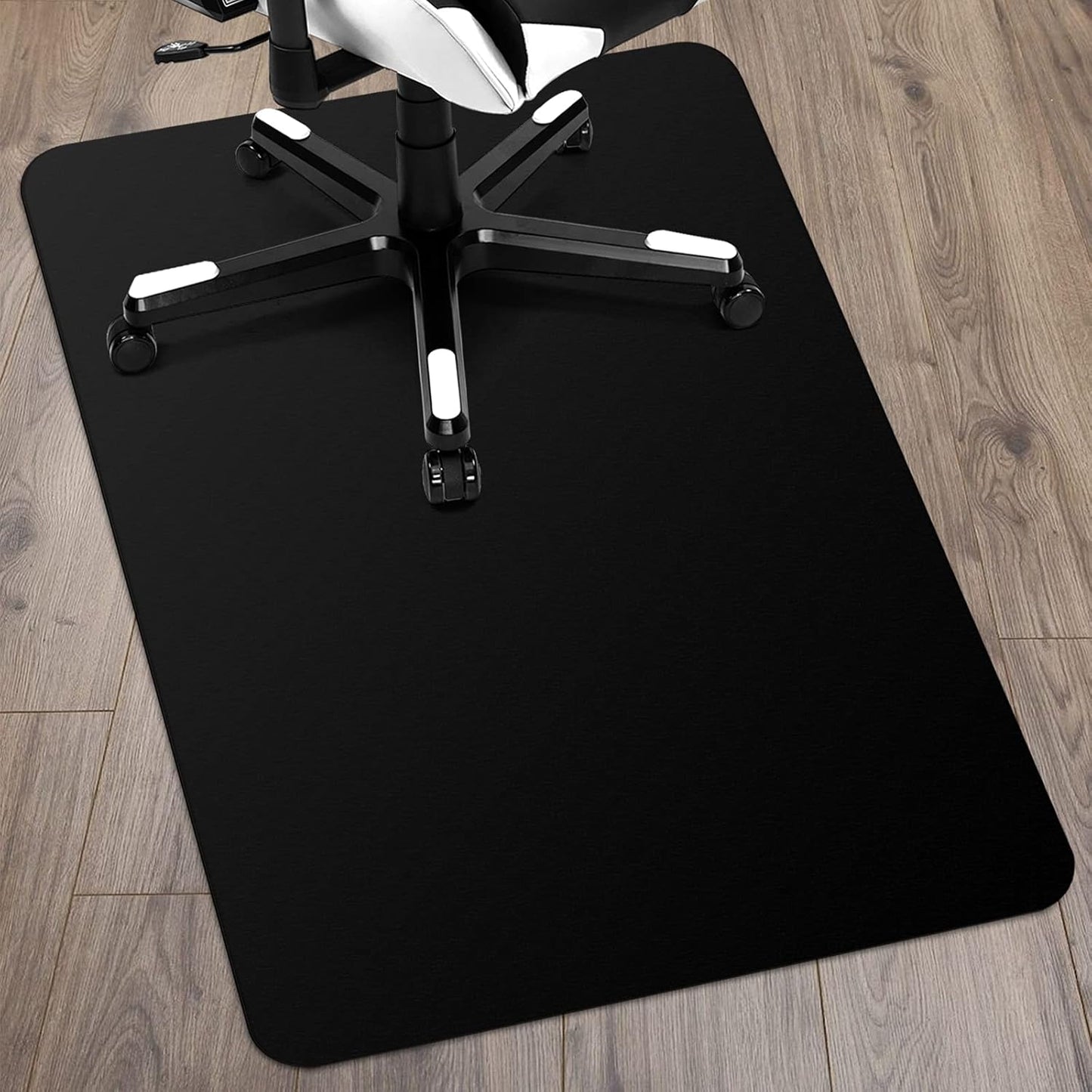 Kuyal Chair mat for Hardwood Floor 36 x 48 inches Rectangle Floor Mats Wood/Tile Protection Mat for