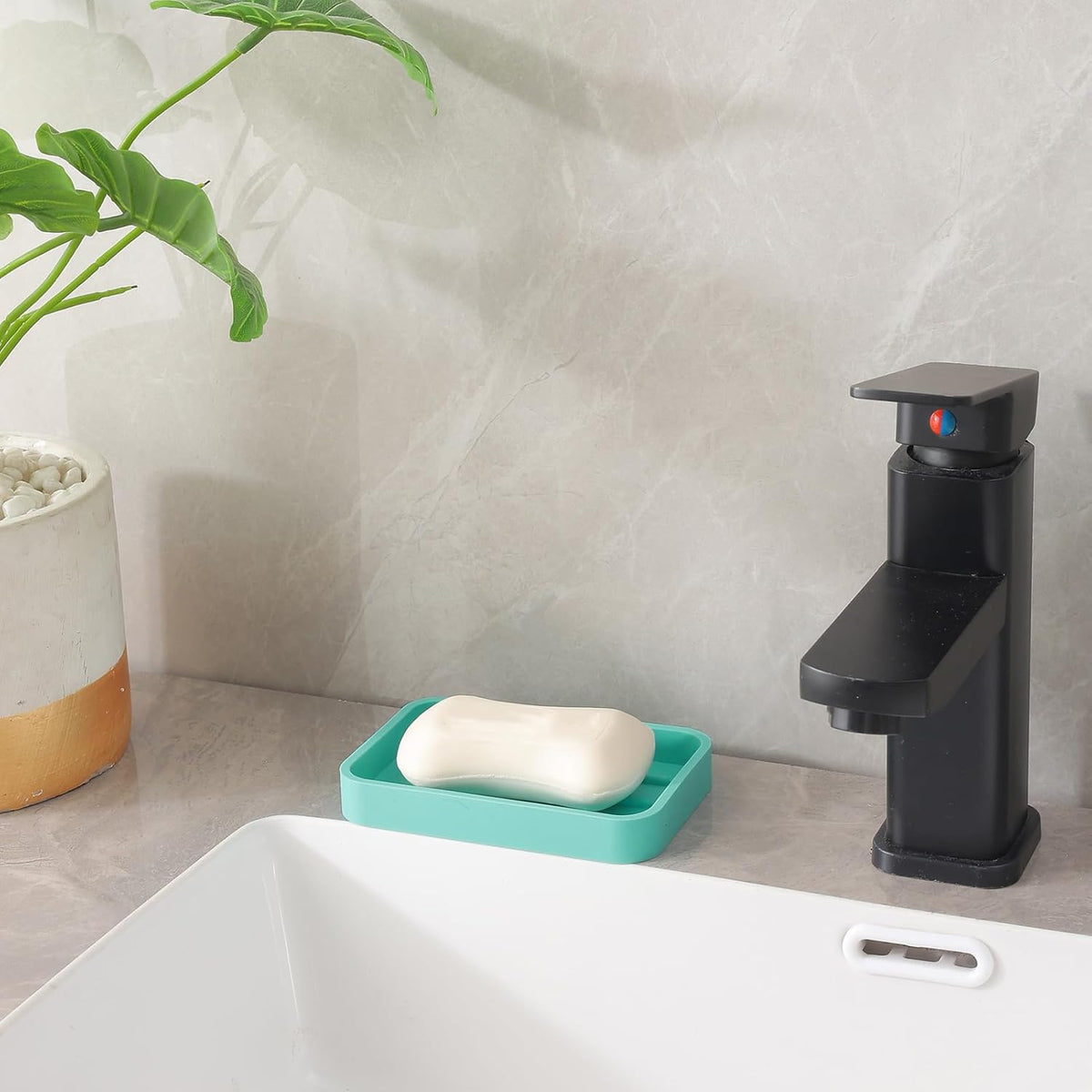 Silicone Kitchen Sink Organizer Tray for Multiple Usage,Easy Clean Sponges Holder for Kitchen