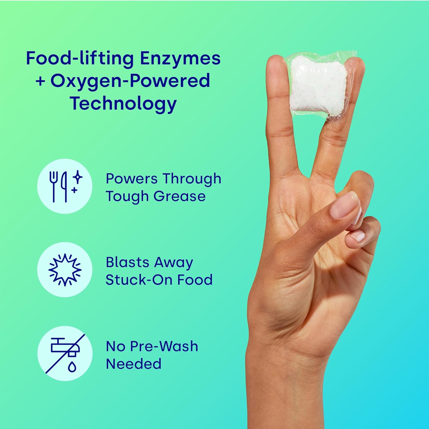 Dropps UltraWash Dishwasher Pods, Lemon Citrus (32 Count) - Biobased Power Deep Clean Dishwasher