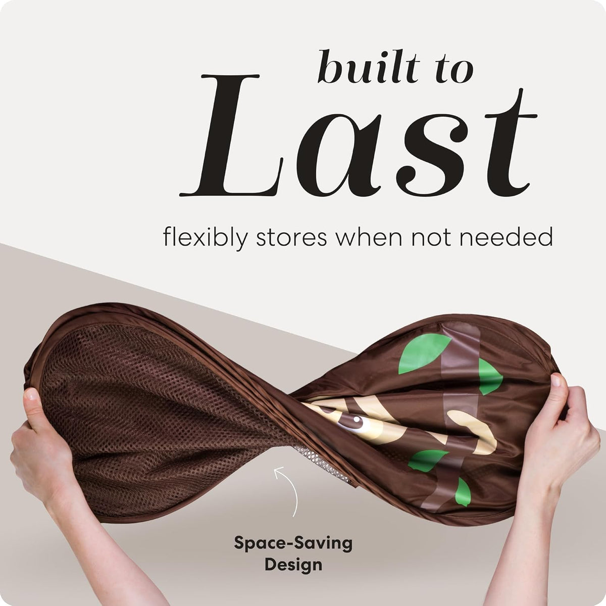 Handy Laundry Collapsible Mesh Pop Up Hamper with Wide Opening and Side Pocket - Breathable