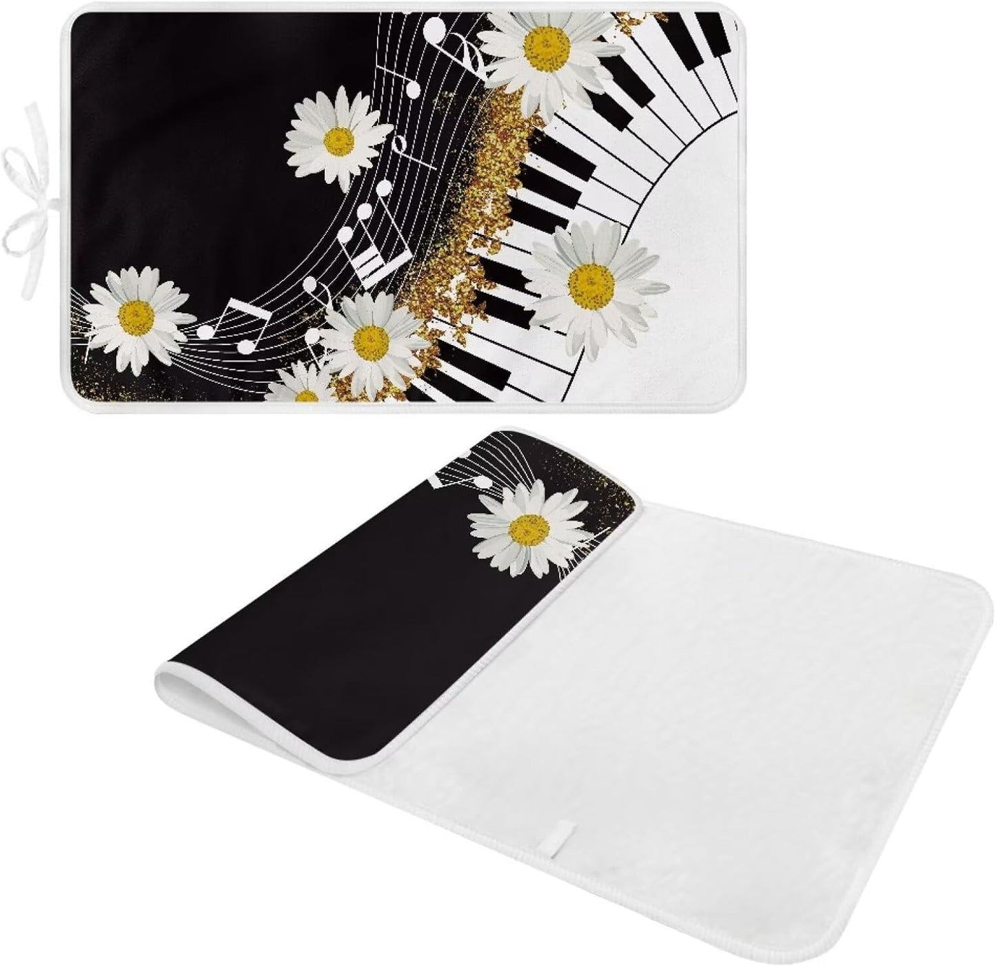 Music Ironing Pad Ironing Blanket Thick Travel Iron Pad Heat Resistant Ironing Board Cover for