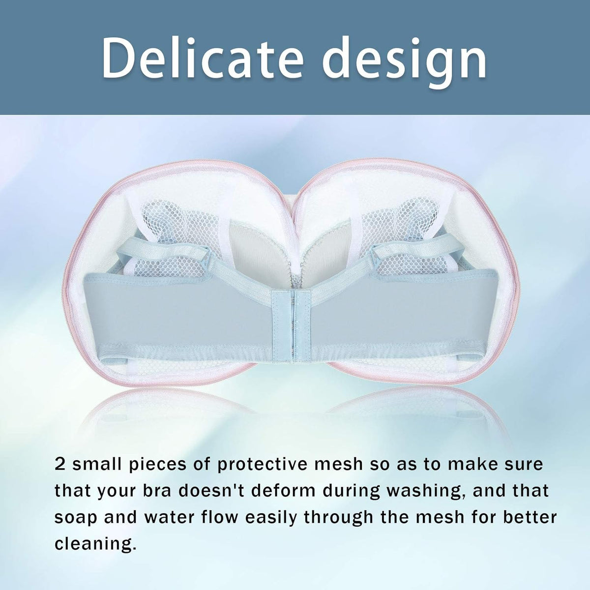 Shappy 6 Pieces Bra Washing Bag for Laundry Mesh Wash Lingerie Underwear Brassiere Washing Bags