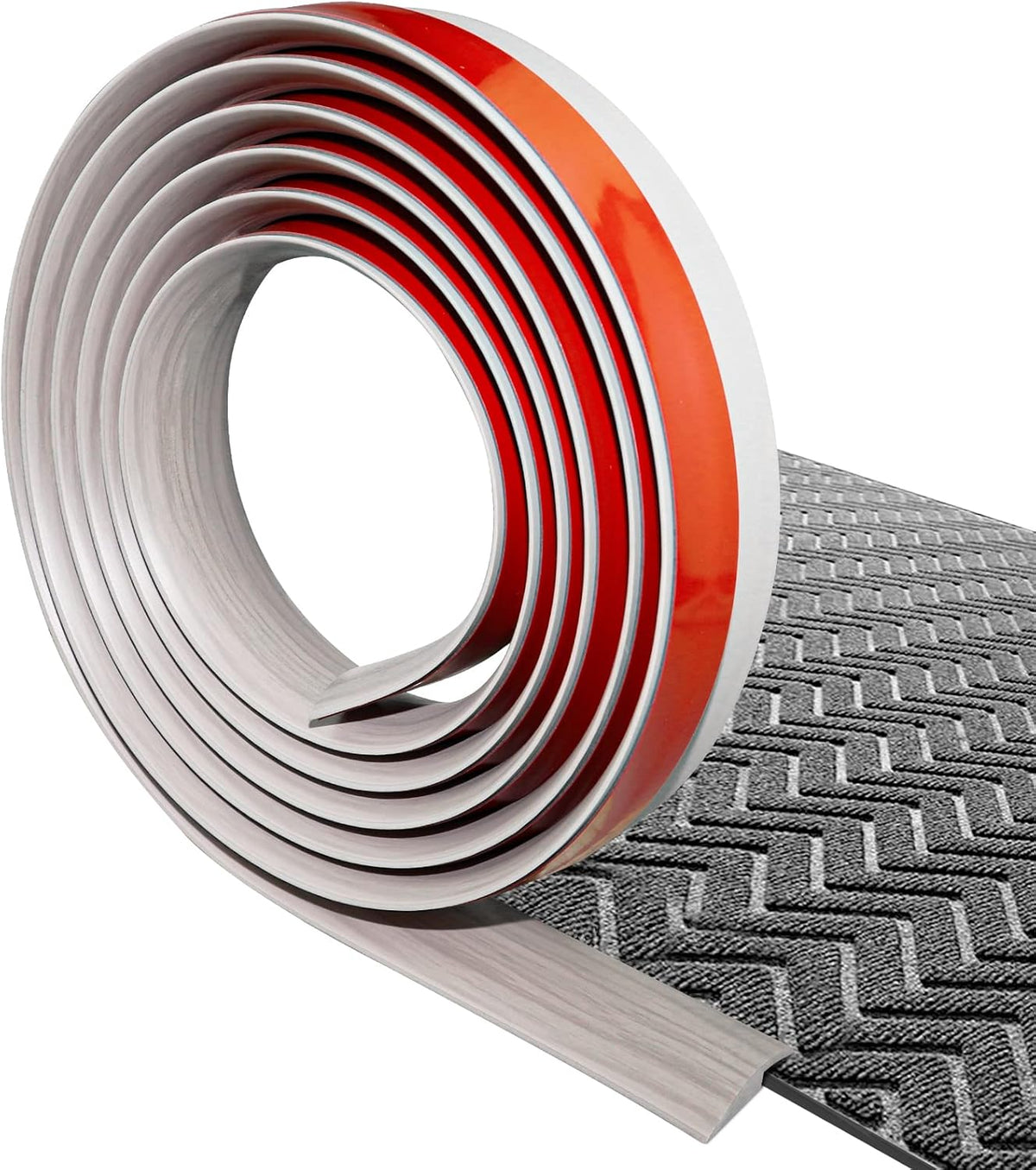 Floor Transition Strip Self Adhesive Carpet & Flooring Transitions Edging Trim Strip PVC Threshold