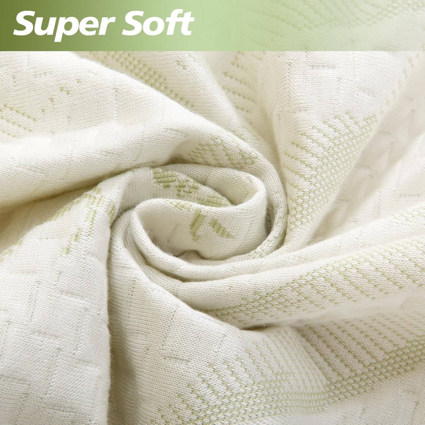California King Mattress Protector Waterproof Mattress Pad Washable Bamboo Rayon Mattress Cover