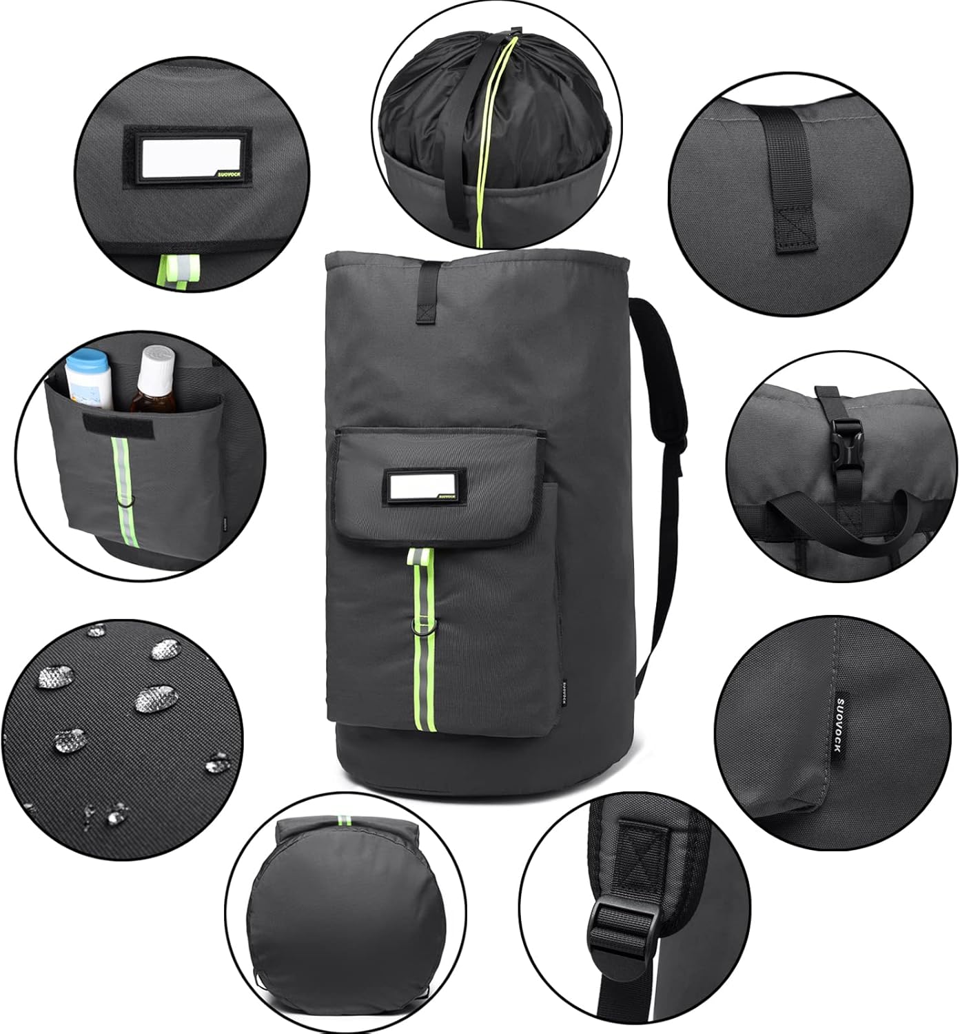 laundry bag backpack,extra-large heavy duty laundry bags,laundry backpack for college