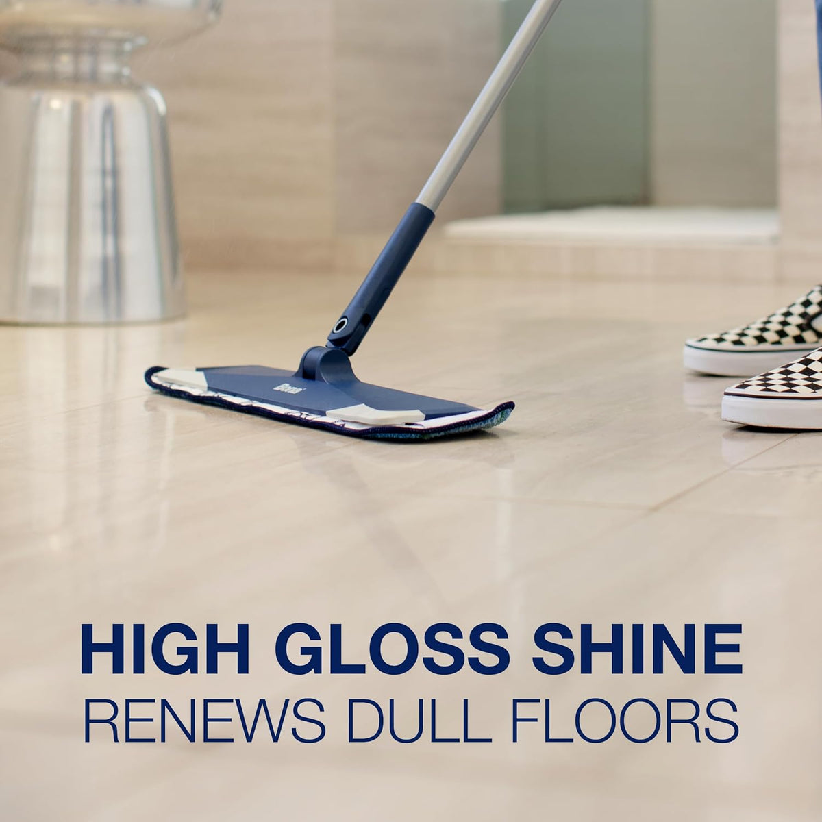 Bona Multi-Surface Floor Polish - 32 fl oz - High Gloss Shine - Protects and Renews Stone, Tile