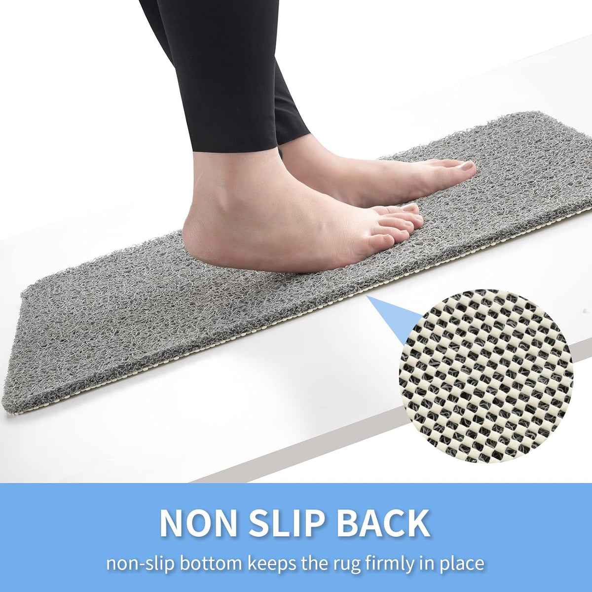 Non Slip Bathtub Mat,Anti Slip Shower Mat,Fast Drying Bath Tub Mats,Foot Scrubber Mat,Anti Slip Mat