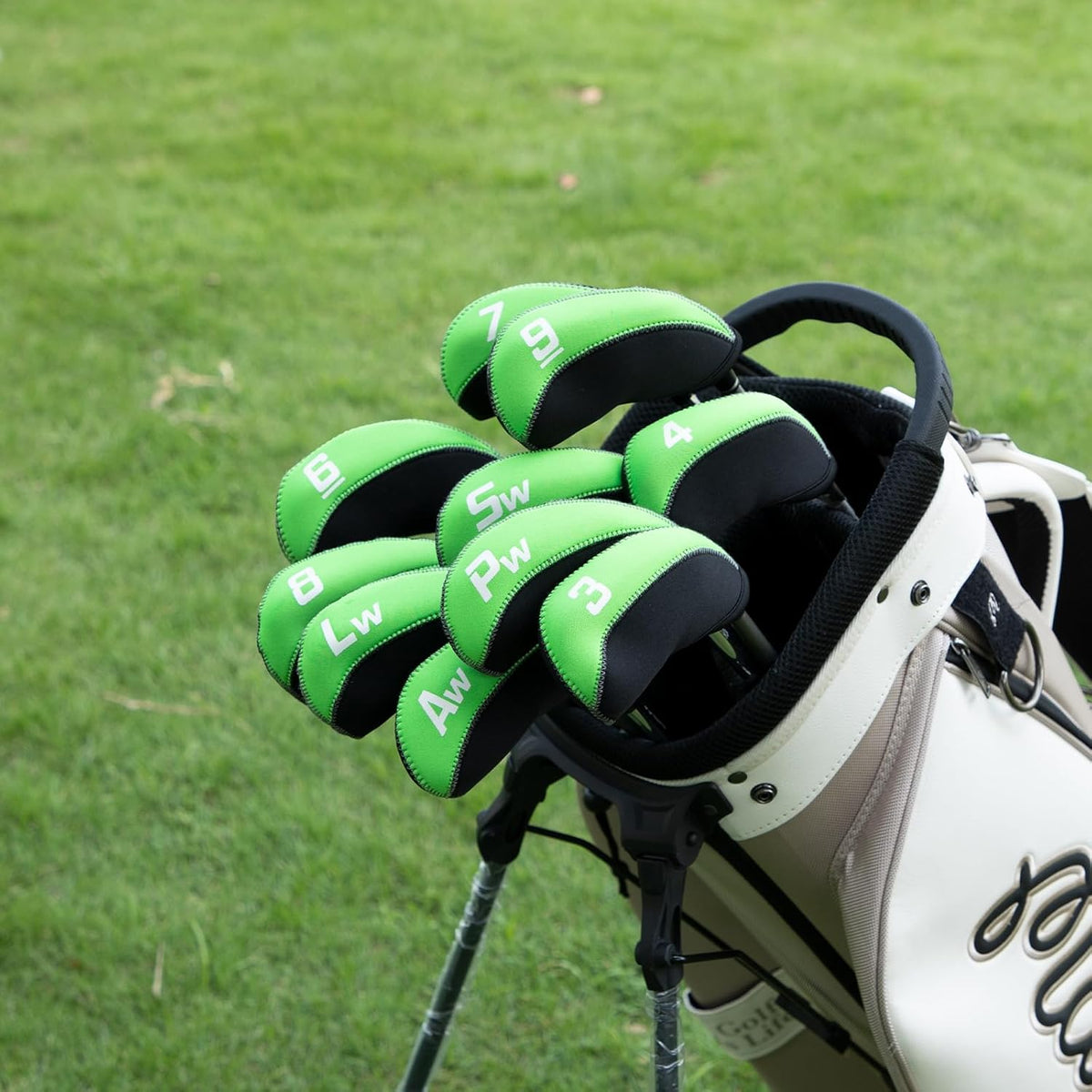 Golf Iron Covers for Golf Clubs Neoprene Golf Iron Cover Set 11pcs/10pcs Golf Iron Headcovers Golf