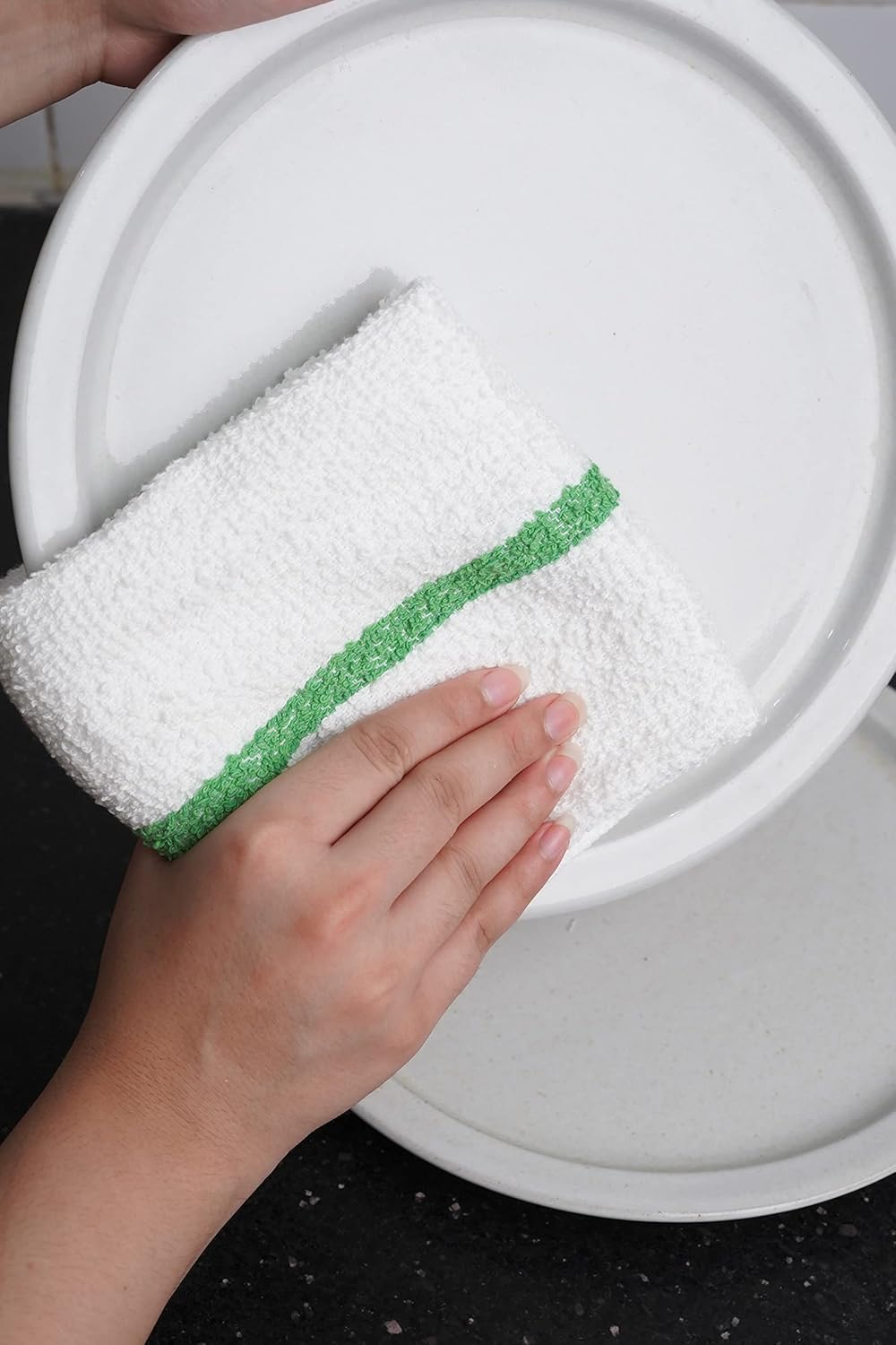 Avalon Towels Terry Bar Mop Towels (Value Pack of 36) Size 16"x19" – Absorbent and Durable