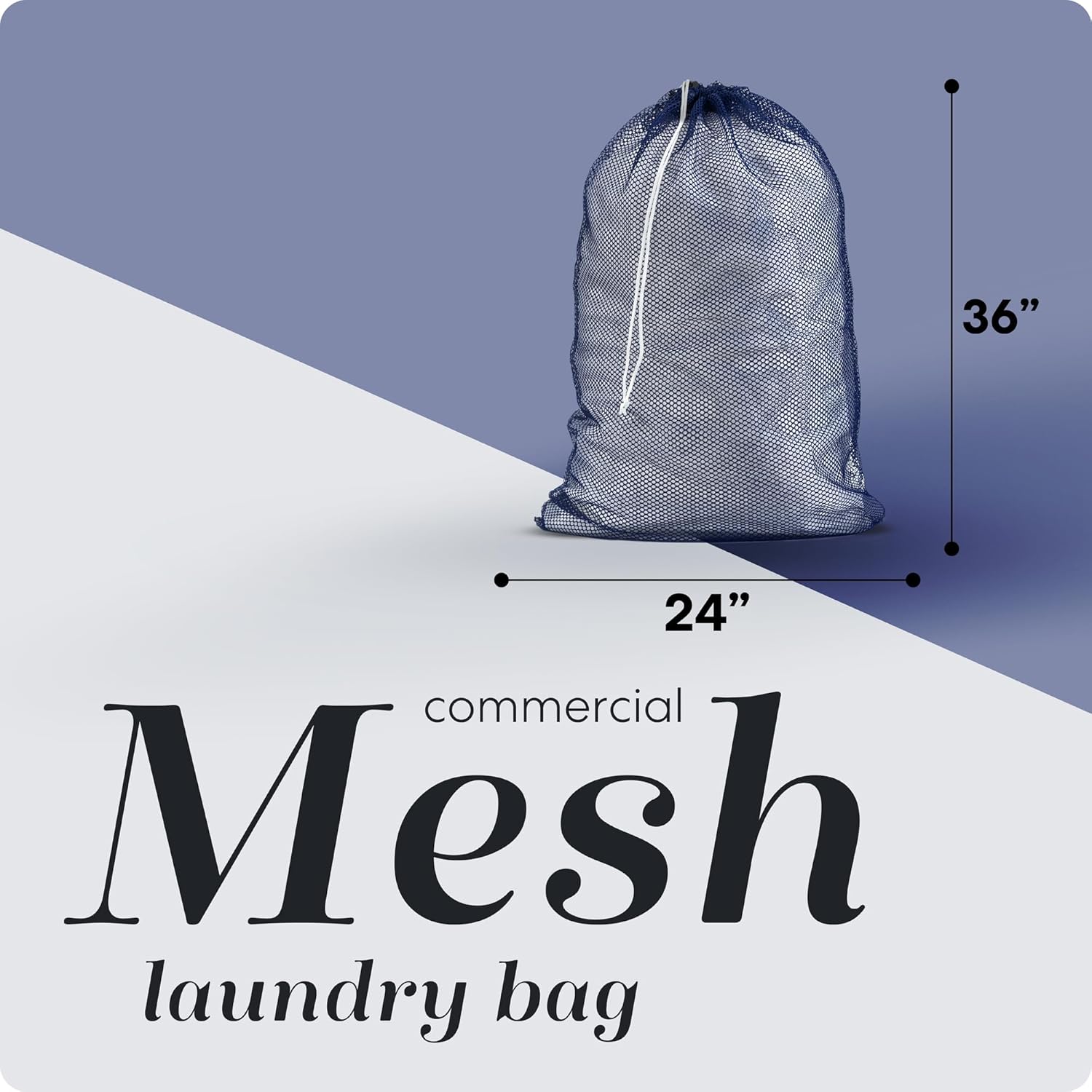 Handy Laundry Mesh XL Laundry Bag - Durable, Machine Washable with Secure Drawstring Closure