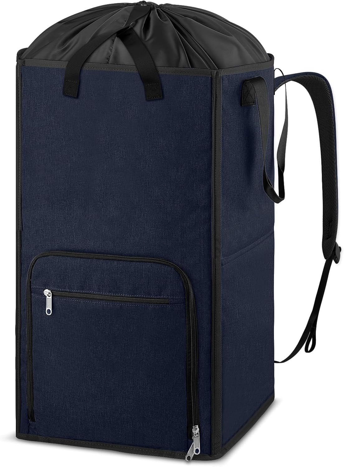 Bukere Laundry Basket, Laundry Backpack Bag for Guys Girls Boys, 2 in 1 Laundry Hamper for College