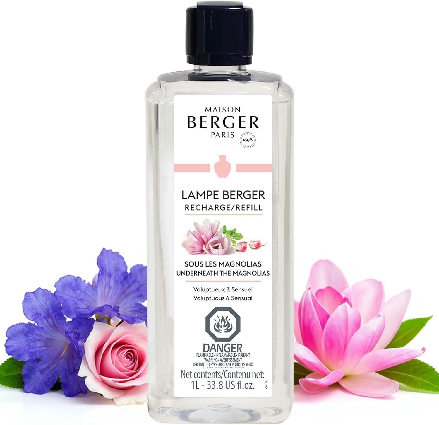 MAISON BERGER - Underneath The Magnolias - Lampe Berger Fragrance Refill for Home Fragrance Oil
