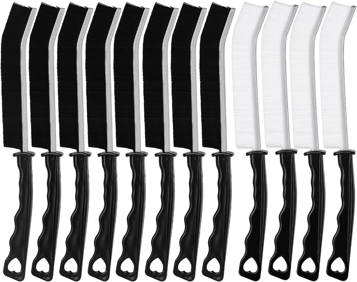 12Pcs Hard Bristle Crevice Cleaning Brush, Grout Cleaner Brush, Multifunctional Gap Cleaning Tool