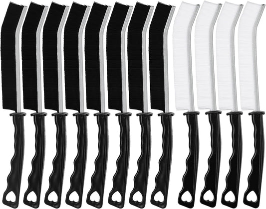 12Pcs Hard Bristle Crevice Cleaning Brush, Grout Cleaner Brush, Multifunctional Gap Cleaning Tool