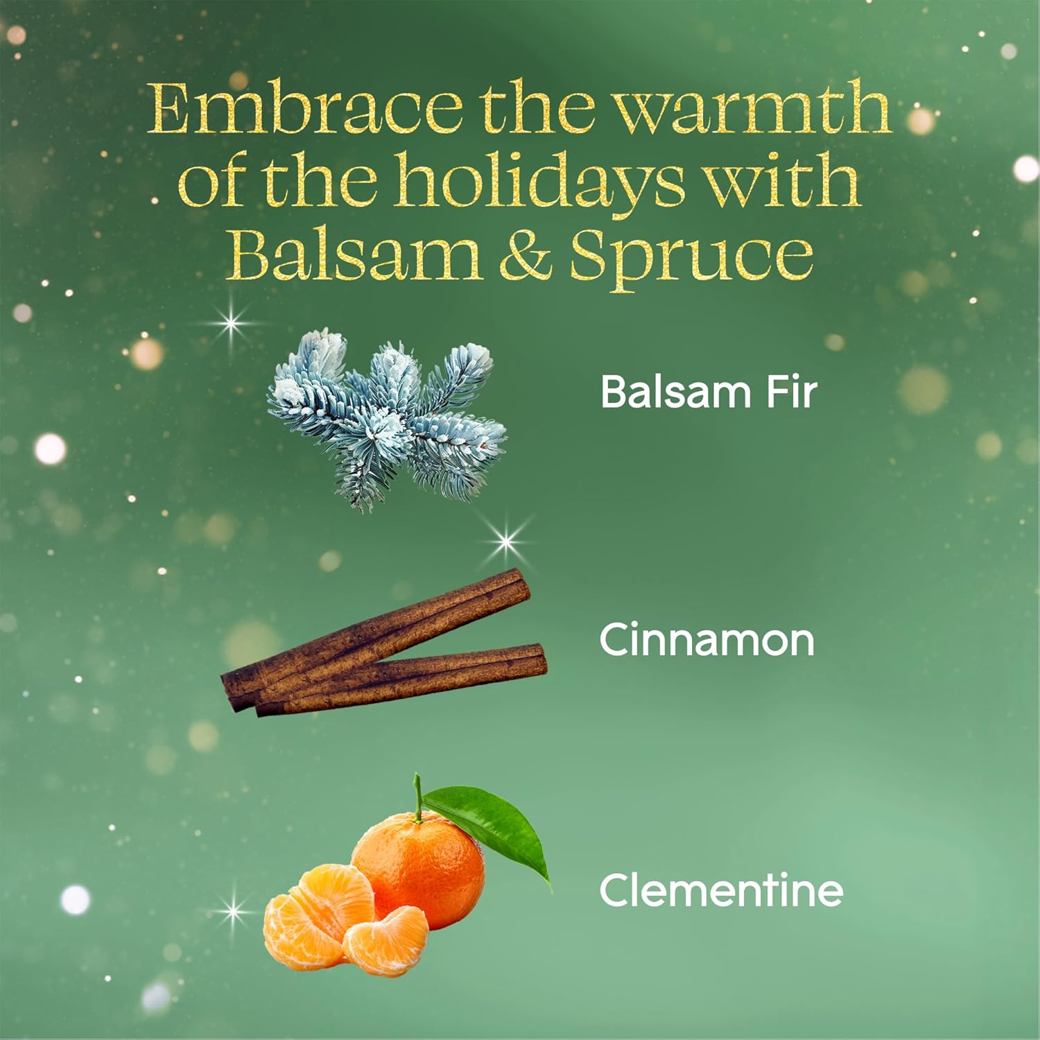 Glade PlugIns Refills Air Freshener, Balsam & Spruce, Scented and Essential Oils for Home and