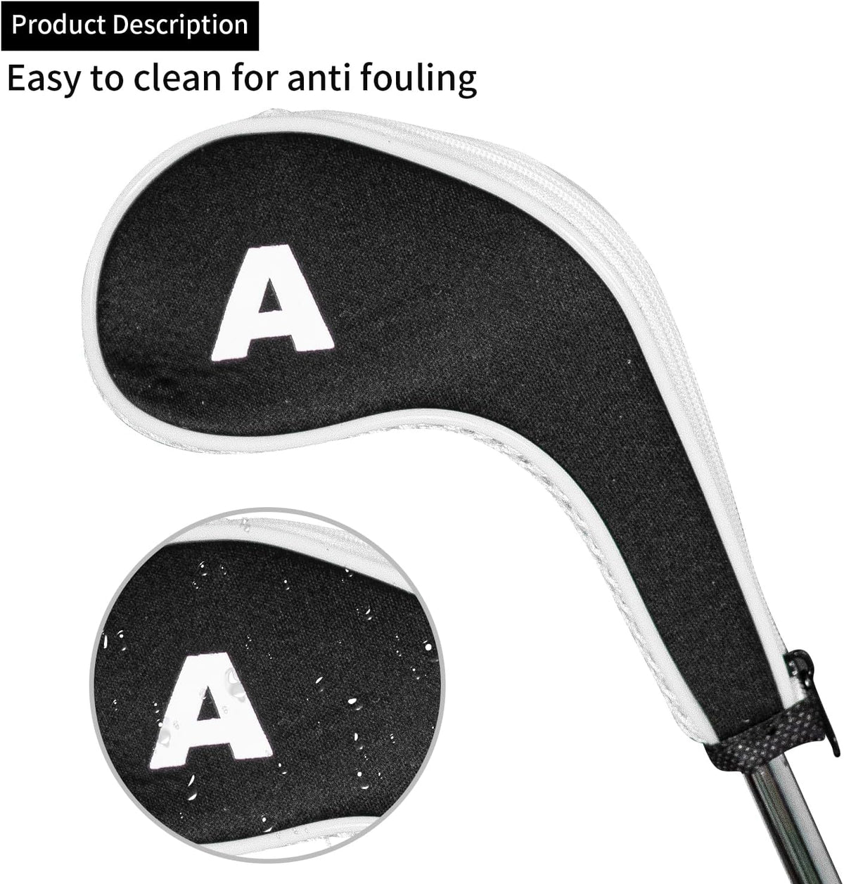 Golf 12pcs Thick Synthetic Golf Iron Head Covers Set Headcover Fit All Brands Callaway Ping