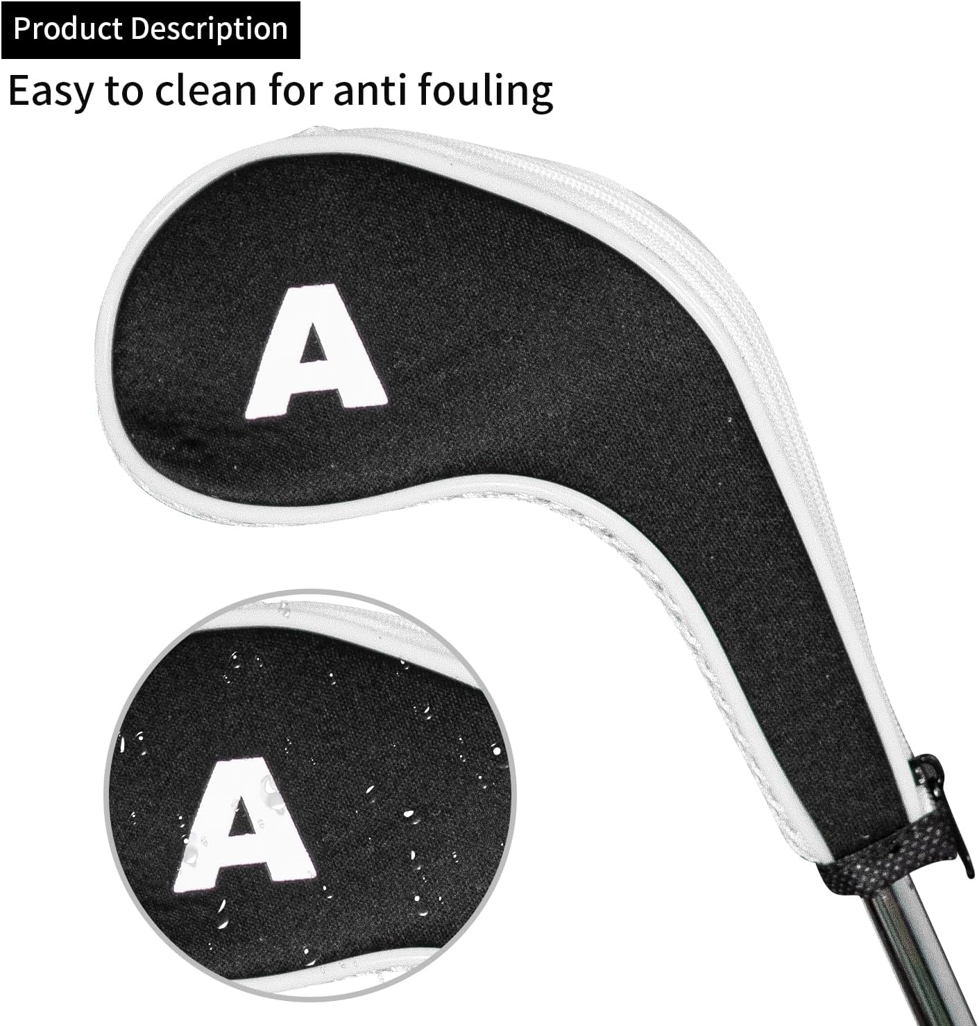 Golf 12pcs Thick Synthetic Golf Iron Head Covers Set Headcover Fit All Brands Callaway Ping