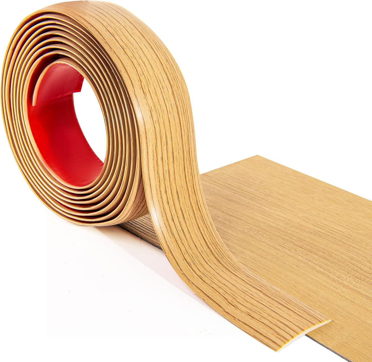 Art3d Self Adhesive Vinyl Floor Transition Strip Laminate Floor Strip Floor Flat Divider Strip for