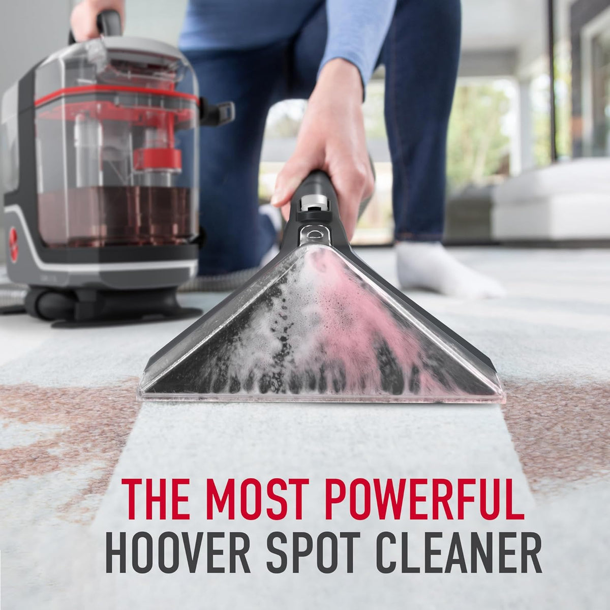 Hoover CleanSlate XL Deep Cleaning Carpet + Upholstery Spot Cleaner Machine with Specialized Tools