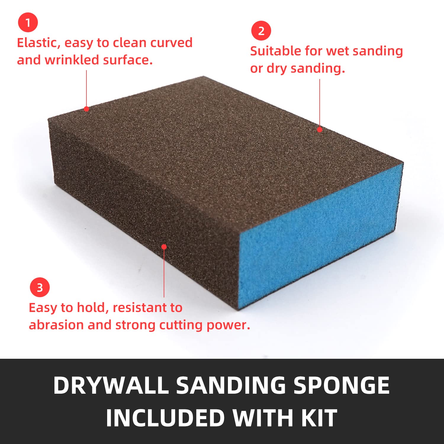 Spackle Wall Repair Kit,Drywall Repair kit,Wall Mending Agent Putty with Scraper,Plaster Wall