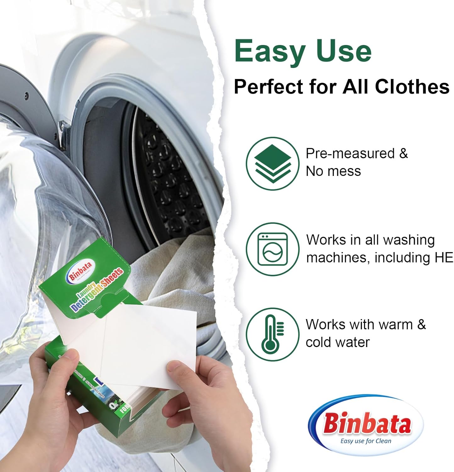 Laundry Detergent Sheets - Up To 128 Loads, Hypoallergenic, Eco-Friendly Forest Scent
