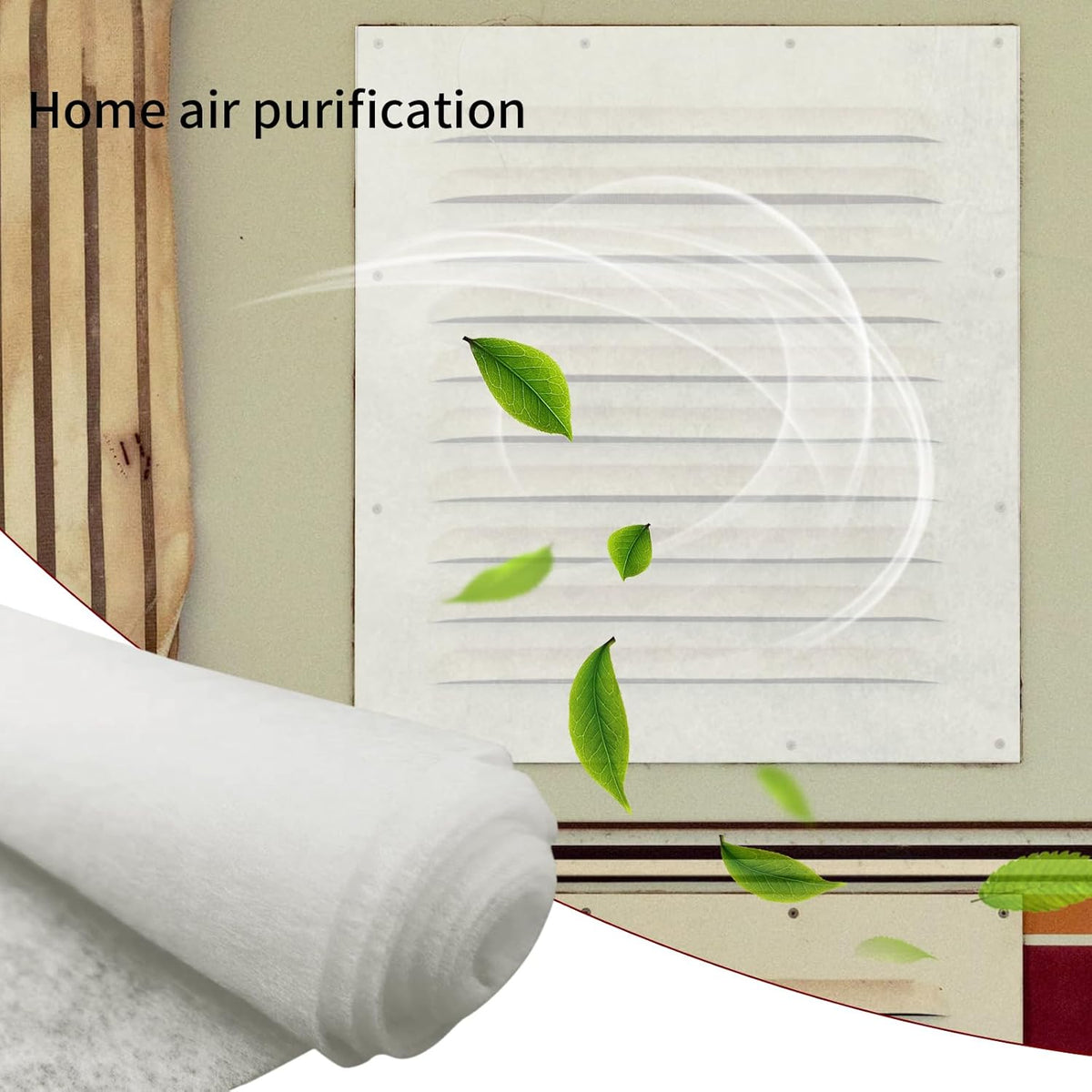 Filter Material Compatible with Merv 11 13 14 AC Vent Filter Cotton Can Purify Air And Reduce Dust