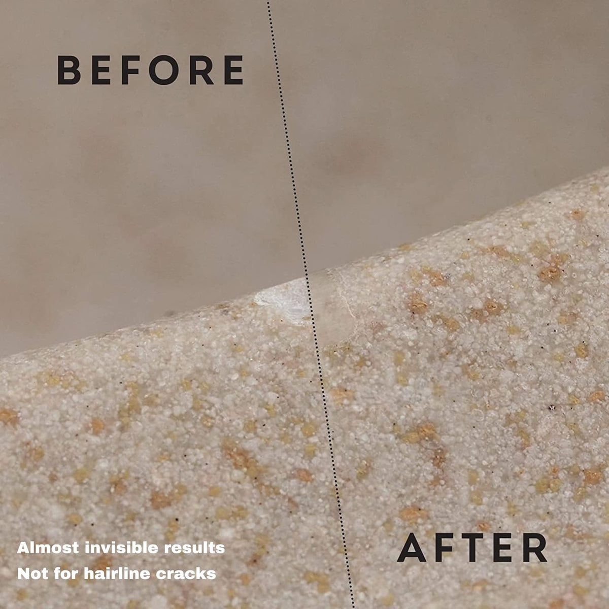 Granite, Marble & Stone Repair Kit - Fix Chips & Defects in Minutes | Restore Tiles & Countertops