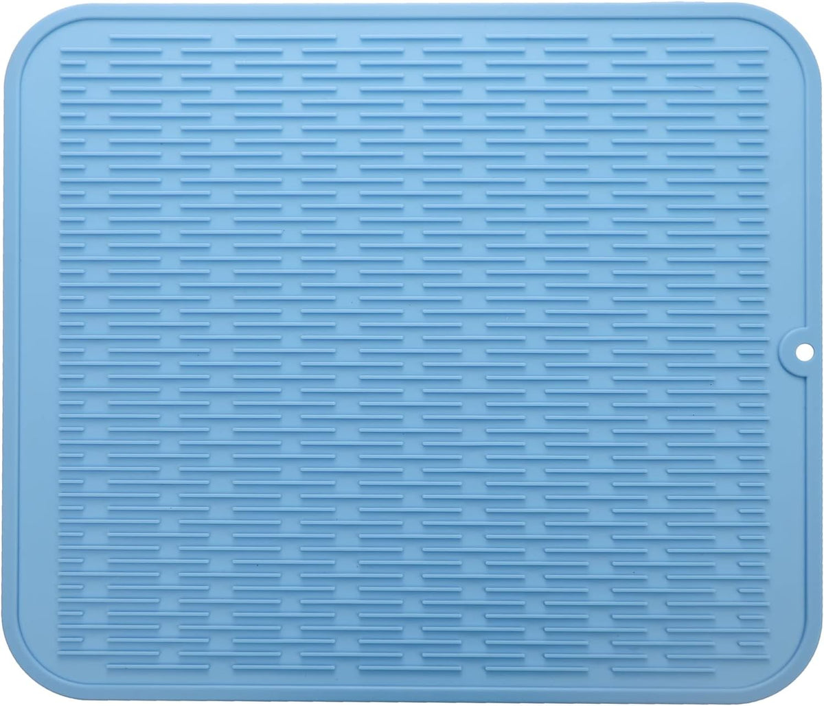 Silicone Dish Drying Mat for Multiple Usage,Easy clean,Eco-friendly,Heat-resistant Silicone Mat for