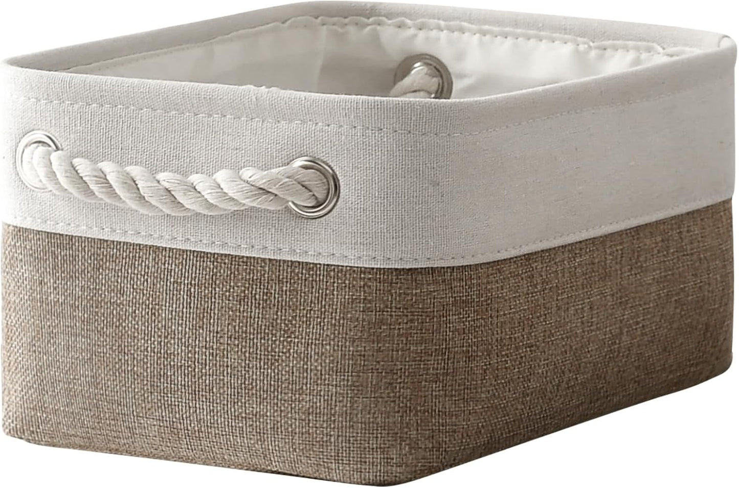 TheWarmHome Storage Basket for Organizing - 1 Pack 12x8x5.2 inch Baskets for Gifts Empty with