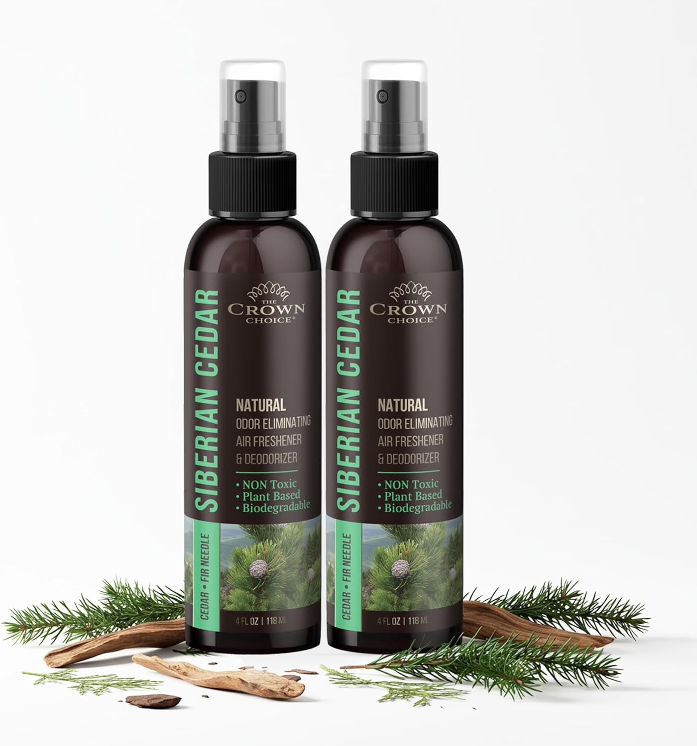 Non-Toxic Odor Eliminator,Natural Cedar Air Freshener Spray for Clothes Storage & Moth Repellent
