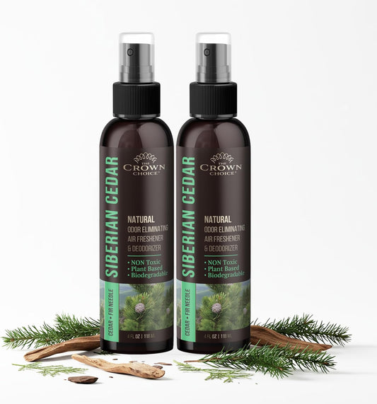 Non-Toxic Odor Eliminator,Natural Cedar Air Freshener Spray for Clothes Storage & Moth Repellent