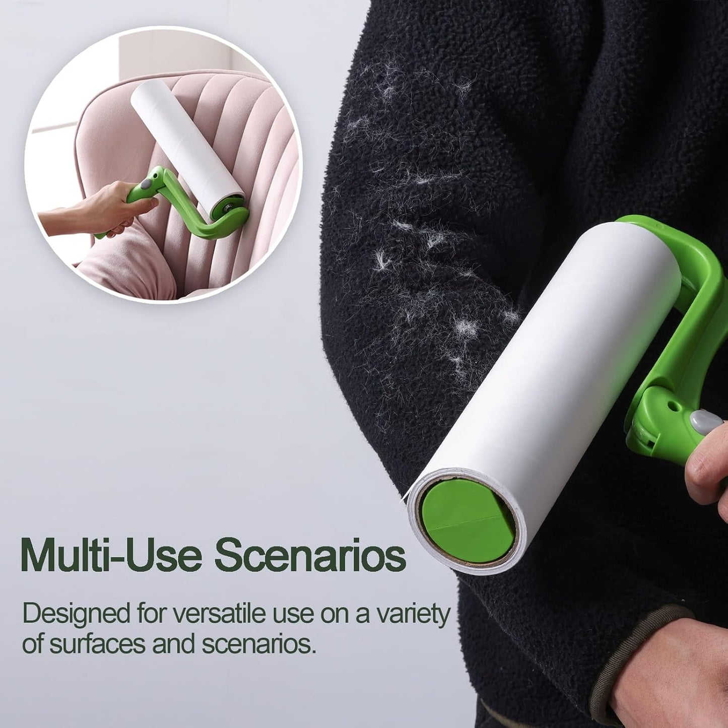 10 inch Mega Lint Roller Refills for Evercare Pet Mega Lint Roller and Leo Cleaning Roller, Fits