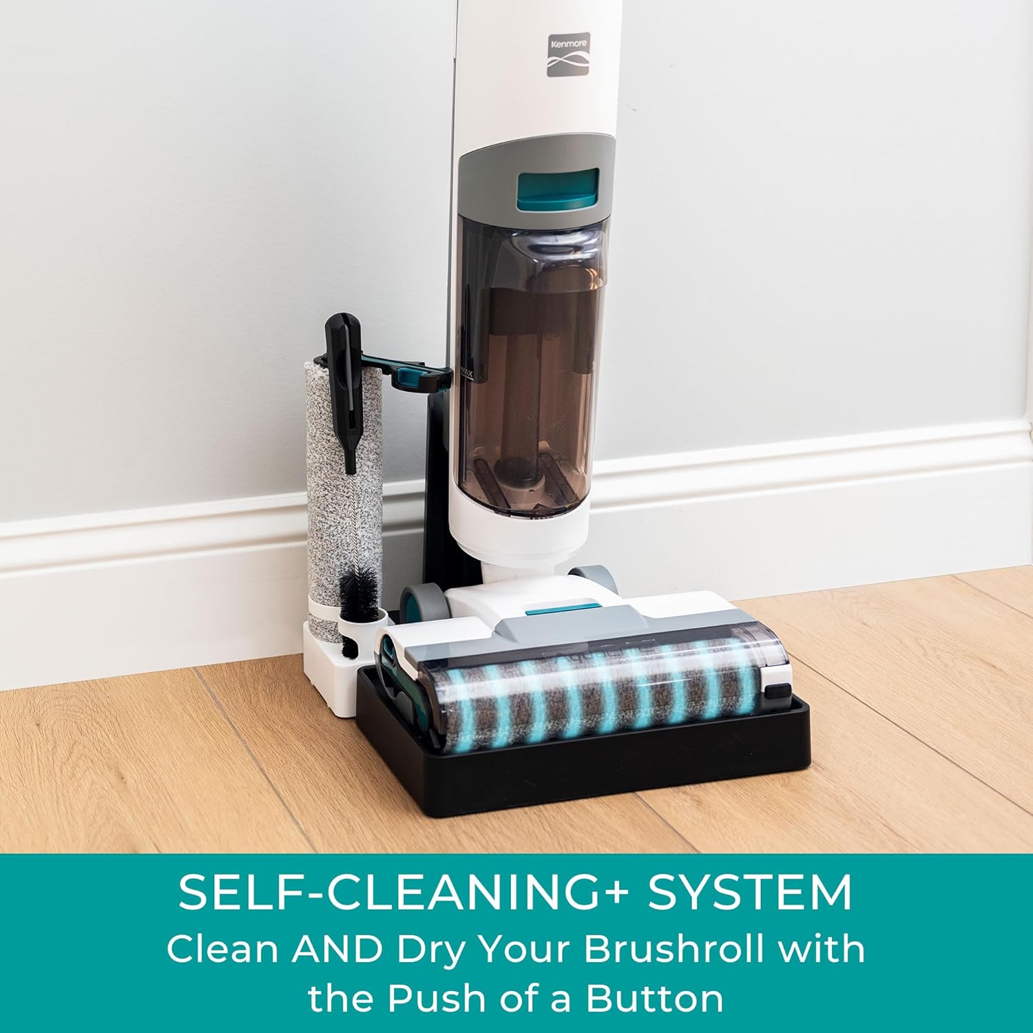 Kenmore HF5010 AquaLite 3-in-1 Cordless Wet Dry Vacuum Hard Floor Cleaner with Automatic
