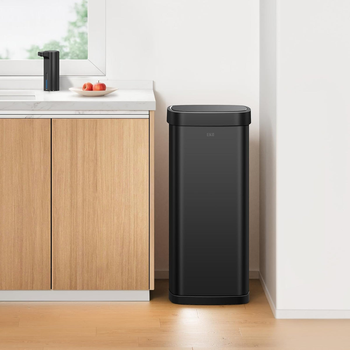 EKO EcoSmart 80L / 21.1 Gallon Motion Sensor Trash Can – Tall, Large Touchless Automatic Kitchen