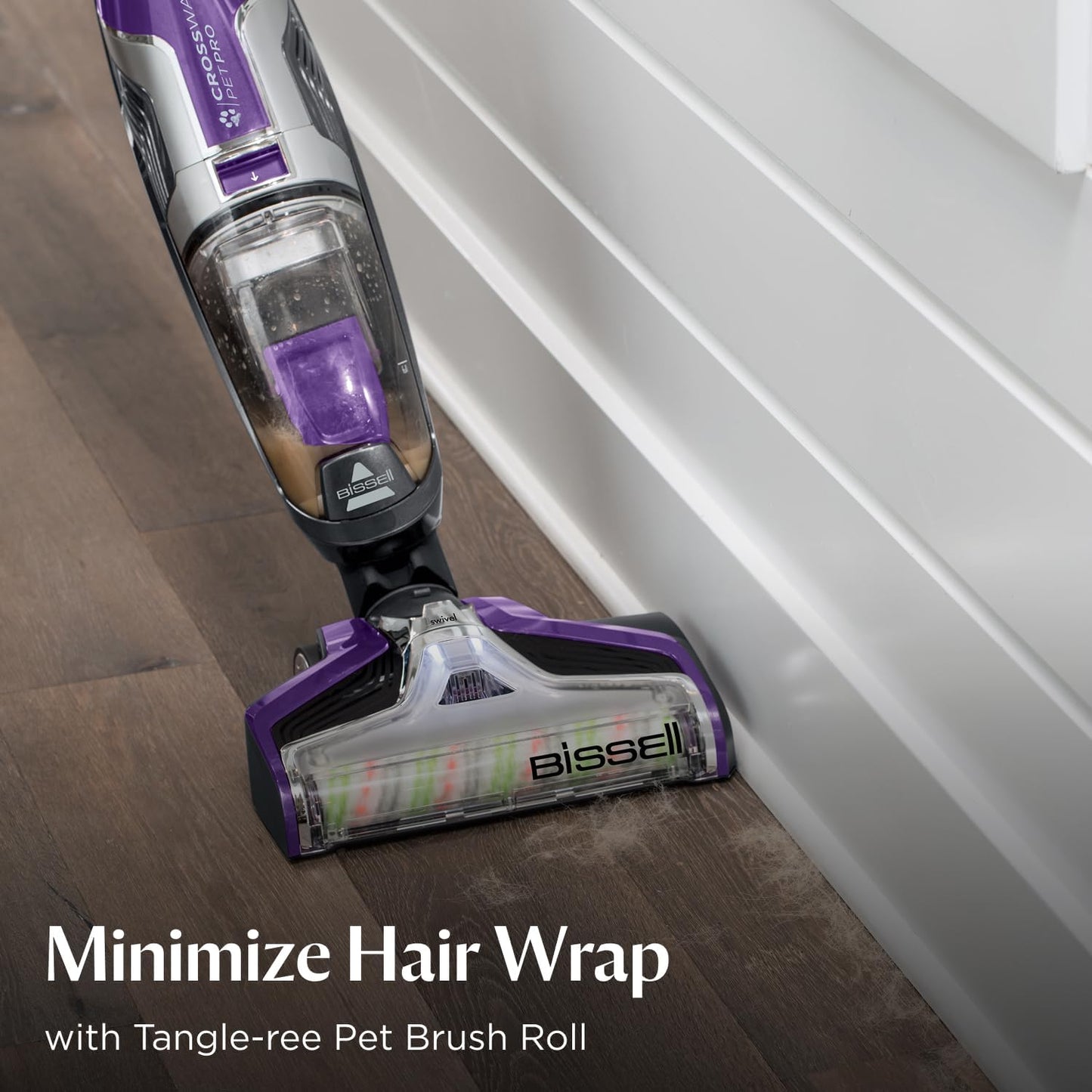 BISSELL Crosswave Pet Pro All in One Wet Dry Vacuum Cleaner and Mop for Hard Floors and Area Rugs