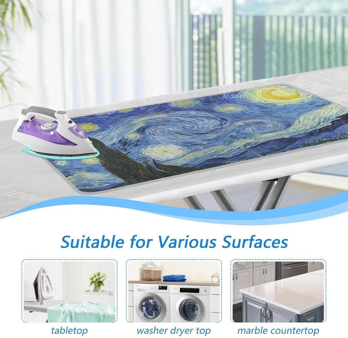 Ironing Mat Thickened Ironing Blanket Travel Portable Double-Side Using Ironing Pad Travel Isolate