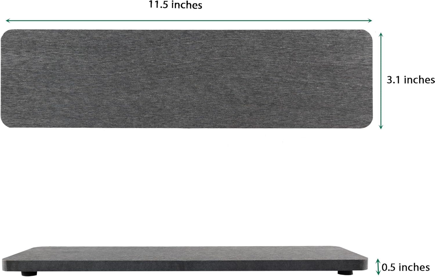 2 Pcs Water Absorbing Stone Trays, Kitchen/Bathroom Sink Soap Dish, Diatomite Tray Used for Hand