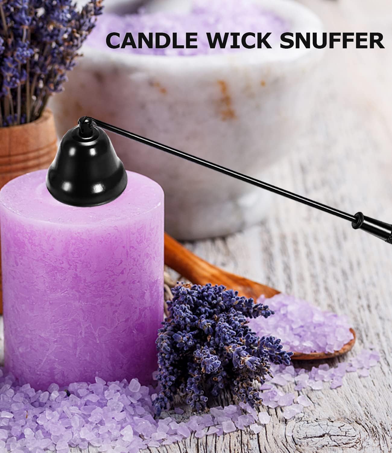 4 IN 1 Candle Wick Trimmer, Electric Candle Lighter Rechargeable, Candle Snuffer, Candle Wick