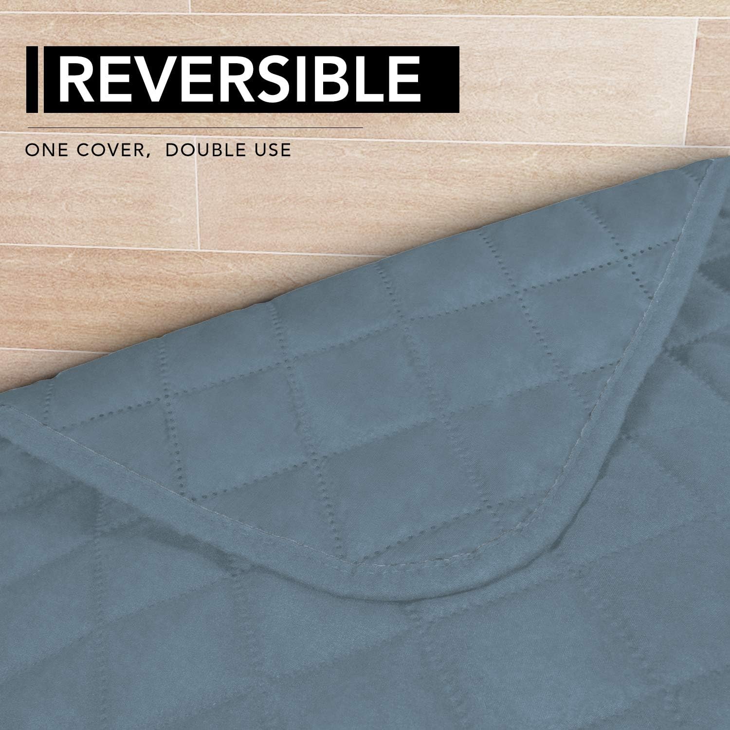 Easy-Going Sectional Couch Covers for Dogs L Shape Sofa Cover Reversible Sofa Slipcover Chaise